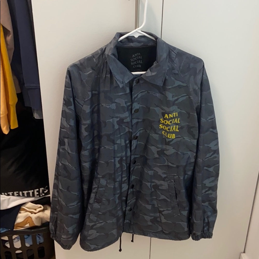 Anti Social Social Club Camo Windbreaker